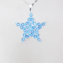 Pendant 30cm - Delphinus-Silver Chain - Pendant 30cm - Laiton argenté
